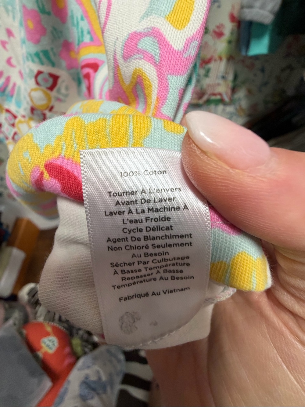 Talbots MEDALLION INTERLOCK SHIFT DRESS - Picture 4 of 6